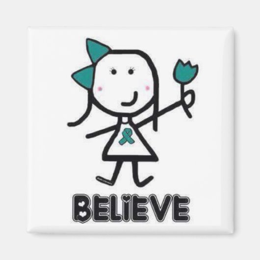 三叉神経痛認識度磁石 マグネット (正面)