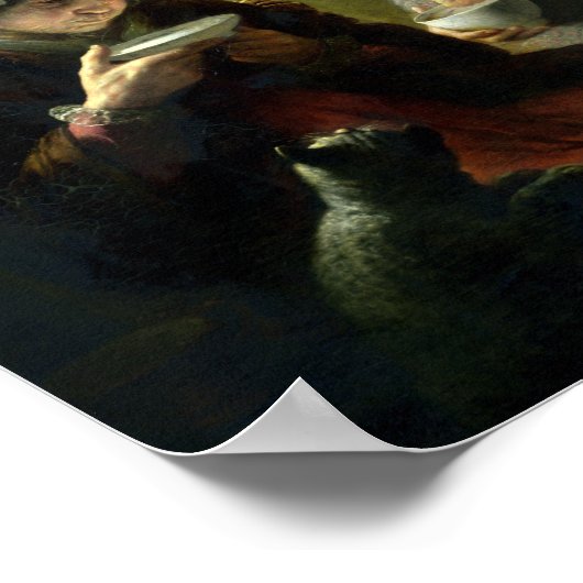 三口のゴシップ ポスター (角)