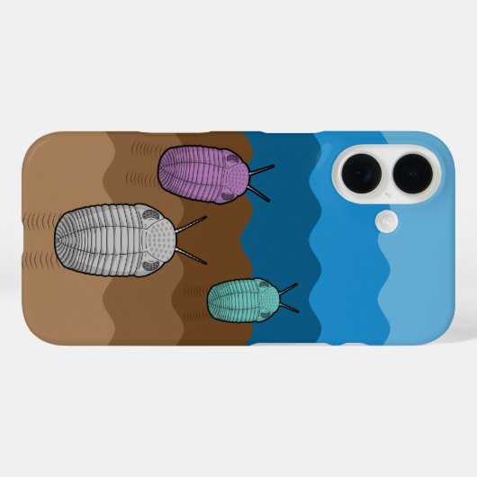 三口の旅人 – 古生物学 Case-Mate iPhoneケース (裏面 (横))