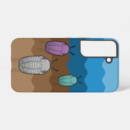 三口の旅人 – 古生物学 SAMSUNG GALAXYケース (裏面横)