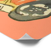 三味線を弾く猫,国芳猫の遊ギター,国芳,浮世絵 ポスター (角)