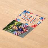 三四七月三日の国 アクリル招待状 (レイダウン)