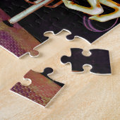 三回転木馬馬 ジグソーパズル (側面)