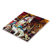 三回転木馬馬 タイル (側面)