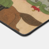 三国神社でプリントがサーカスを披露する デスクマット (コーナー)