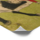 三国神社でプリントがサーカスを披露する ポスター (角)