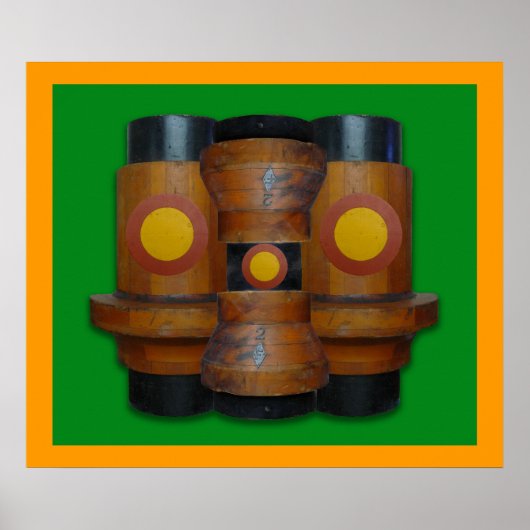 三塔3-プリント ポスター (正面)