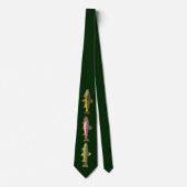 三大マス釣り漁師 ネクタイ (正面)