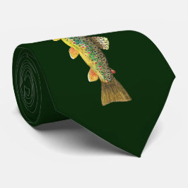 三大マス釣り漁師 ネクタイ