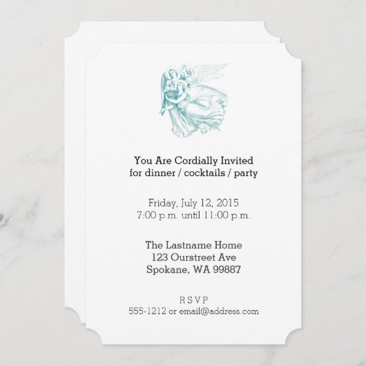 三天使 招待状 (正面/裏面)