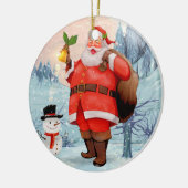 三太 セラミックオーナメント (左)