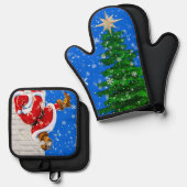 三太 鍋つかみ&鍋敷きセット (正面/裏面)