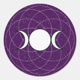 三女神ムーン ラウンドシール