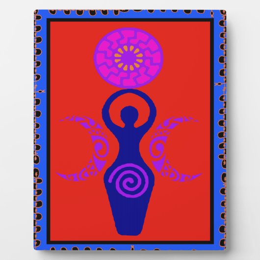 三女神 フォトプラーク (正面)