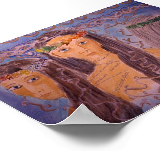 三女神 ポスター (角)