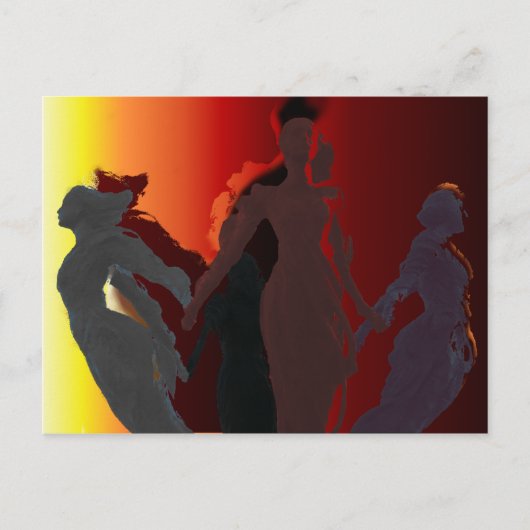 三女神 ポストカード (正面)