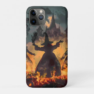 三姉妹のファイアダンス 魔女の儀式時刻 iPhone 11 PROケース