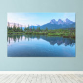 三姉妹の夜明け キャンバスプリント (インサイチュ (ウッドフロア))