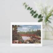 三姉妹の島々への橋のビュー ポストカード (スタンド正面)