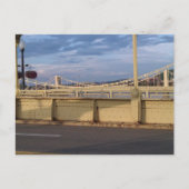 三姉妹の橋の上の部分的に曇った日 ポストカード (正面)