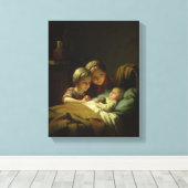 三姉妹 キャンバスプリント (インサイチュ (ウッドフロア))