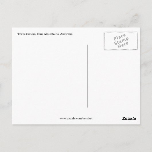 三姉妹 ポストカード (裏面)