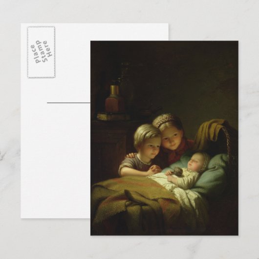 三姉妹 ポストカード (正面/裏面)