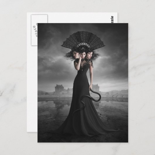 三姉妹 ポストカード (正面/裏面)