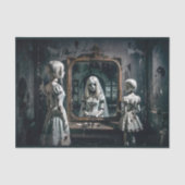 三姉妹。幽霊鏡 薄葉紙 (正面)
