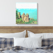 三姉妹Katoomba風光明媚なオーストラリア旅行 キャンバスプリント (インサイチュ (寝室))