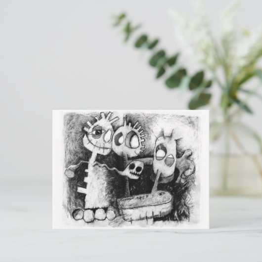 三姿 ポストカード (スタンド正面)