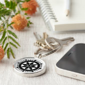 三宅輪宝 キーホルダー (側面)