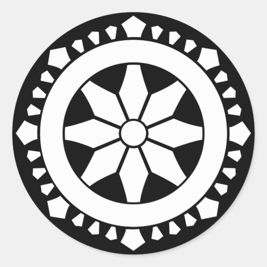 三宅輪宝 ラウンドシール (正面)