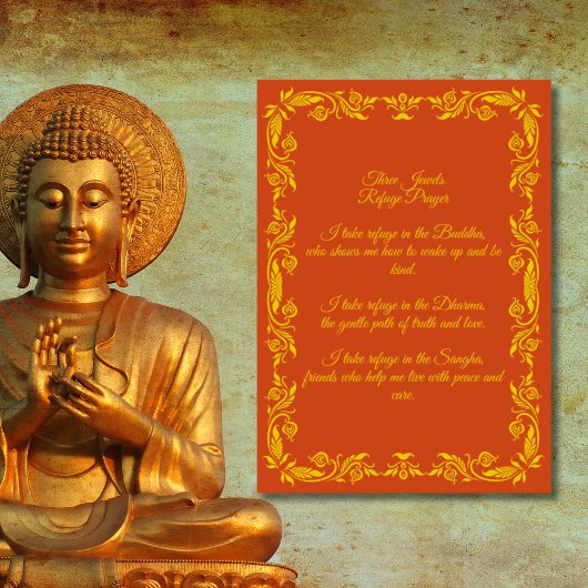 三宝依 refuge 祈り – 子ども版 ポスター