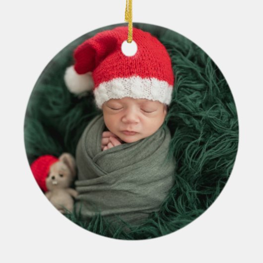 三家 |初めてのクリスマスオーナメント セラミックオーナメント (裏面)