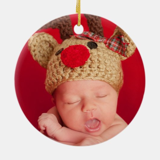 三家 |初めてのクリスマスオーナメント セラミックオーナメント (裏面)