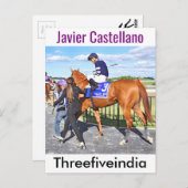 三層インド ポストカード (正面/裏面)