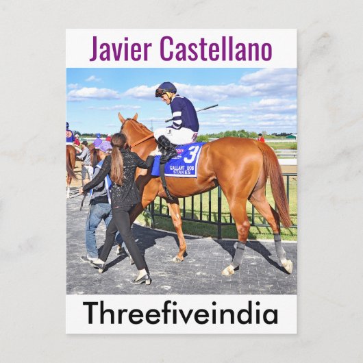 三層インド ポストカード (正面)