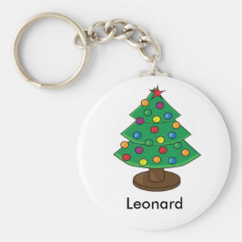 三層クリスマスツリー キーホルダー