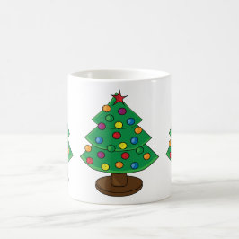 三層クリスマスツリー コーヒーマグカップ