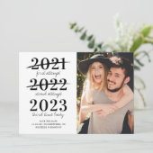 三度目の正直 フォト セーブ・ザ・デート (スタンド正面)