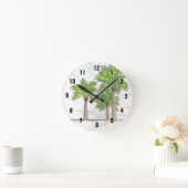 三掌時計 ラウンド壁時計 (ホーム)