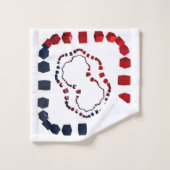 三方切りバスタオルセット バスタオルセット (ウォッシュタオル)