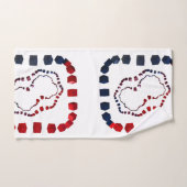 三方切りバスタオルセット バスタオルセット (ハンドタオル)