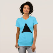 三方向矢印 Tシャツ (正面フル)
