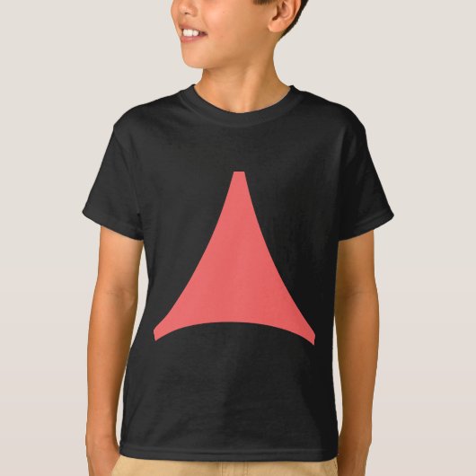 三方向矢印 Tシャツ (正面)