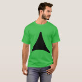 三方向矢印 Tシャツ (正面フル)