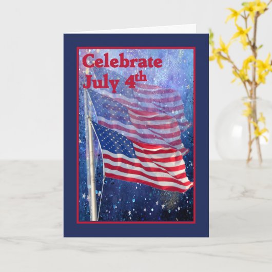 三旗独立記念日のカード カード (黄色い花)