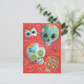 三日の死んだスカル ポストカード (スタンド正面)