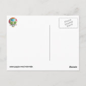 三日の死んだスカル ポストカード (裏面)